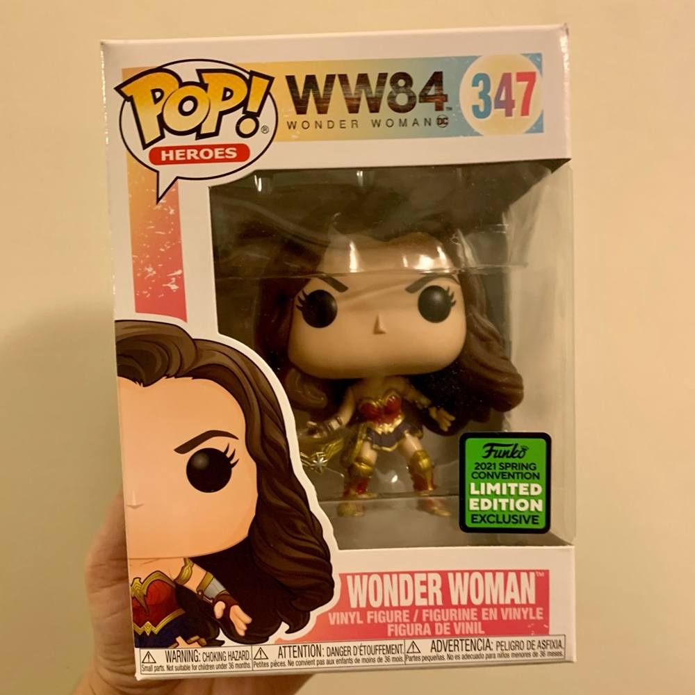 NIB Wonder Woman 1984 Exclusive Funko Pop 347 - Picture 4 of 8